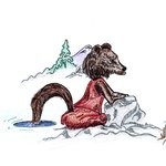 N̓səl̓xčin̓ 1 - N̓səl̓xčin̓ Stories for Beginners, second edition. - Story 7 - Coyote & Bear thumbnail