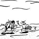 N̓səl̓xčin̓ 2 - Čaptíkʷł 2: N̓səl̓xčin̓ Stories for Intermediate Learners, - Story 3 - Fox, Coyote & Water Monster thumbnail